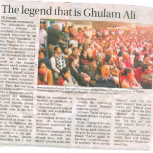 The Legend that is Ghulam Ali