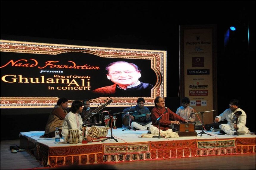 NAAD Foundation organised a concert by Maestro Ustad Gulam Ali in Nov 2011