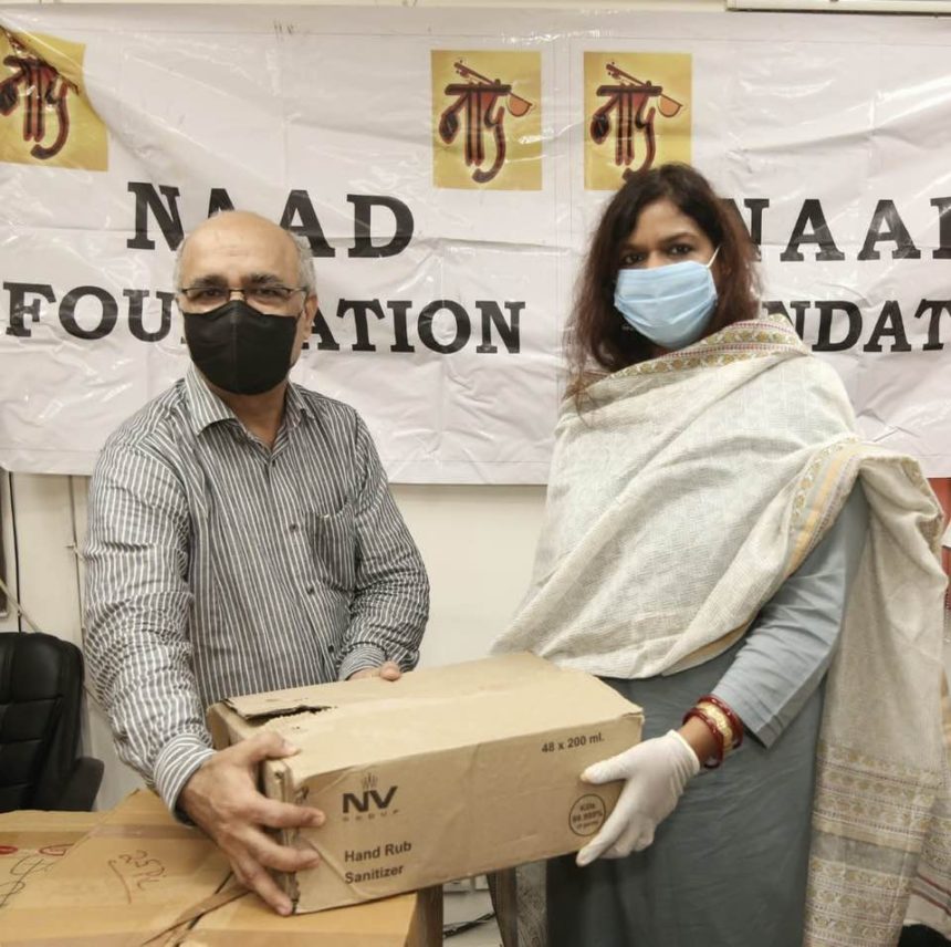 Handed Over 125 PPE Kits , 1000 N99 Masks , Sanitizers & Gloves To NITRD , New Delhi